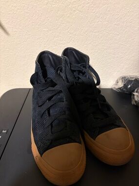 Converse Chuck Taylor Pro Black with Brown Gum Toe